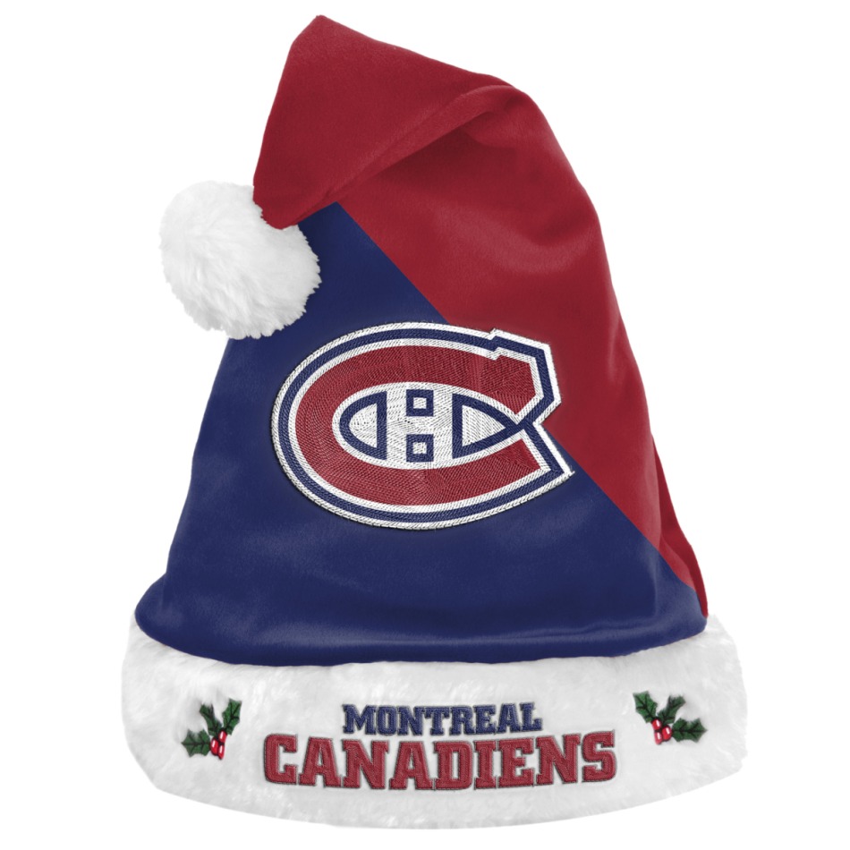 Montreal Canadiens zimní čepice foco colorblock santa hat - Montreal Canadiens kšiltovky, čepice, rukavice
