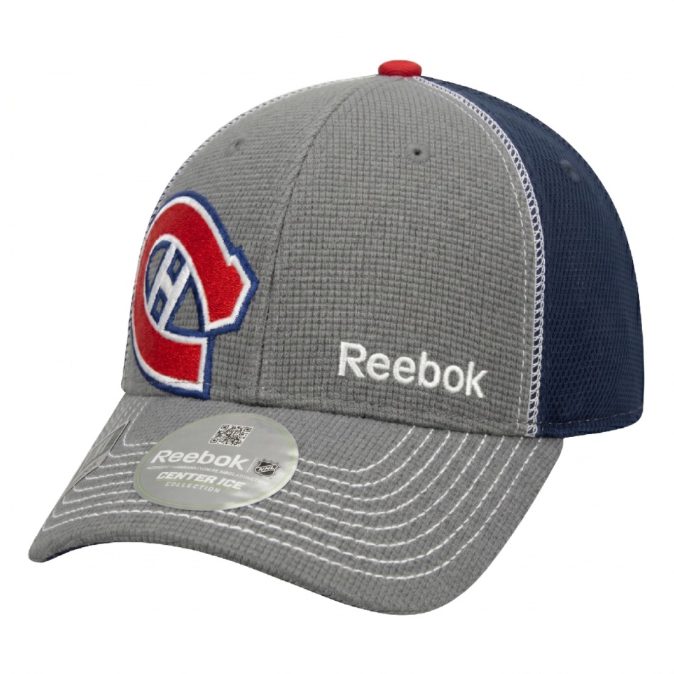 Montreal Canadiens čepice baseballová kšiltovka NHL Draft L/XL Flex - Montreal Canadiens kšiltovky, čepice, rukavice