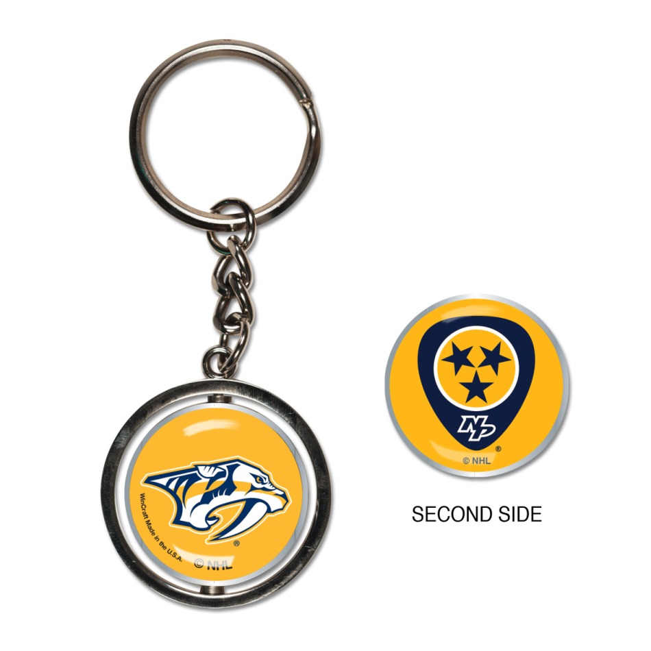 Nashville Predators přívěšek na klíče Spinner