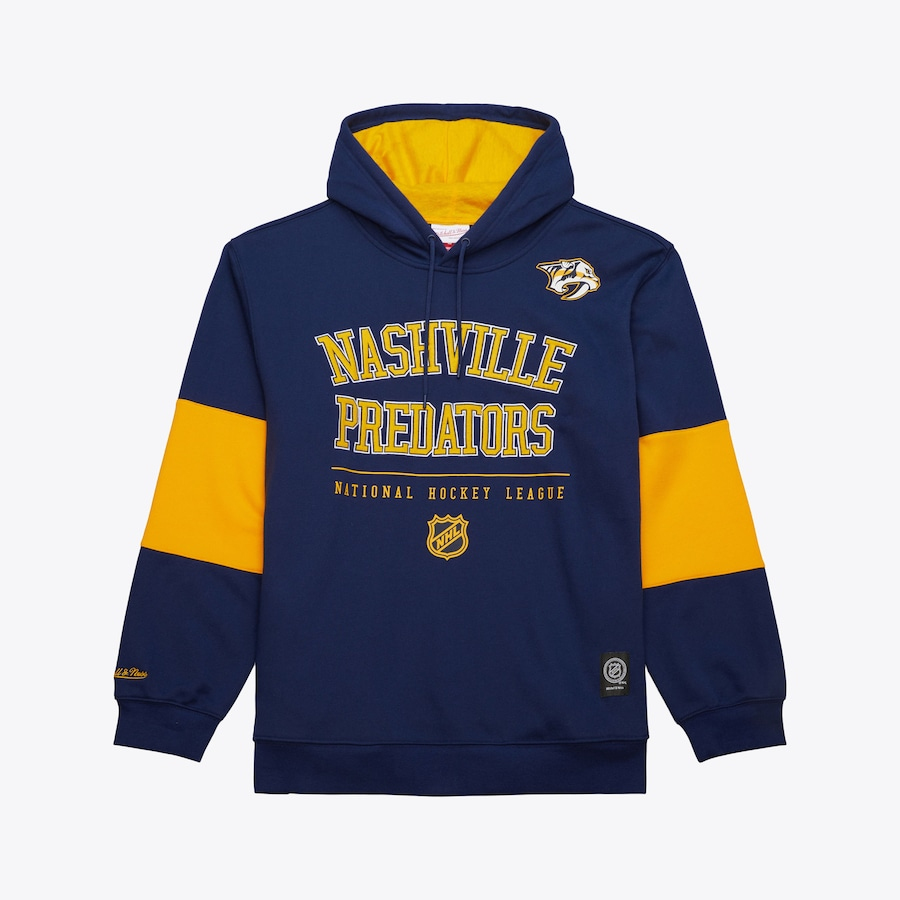 Nashville Predators pánská mikina s&nbsp;kapucí Retro Fleece Current Logo - Nashville Predators mikiny, bundy, kalhoty