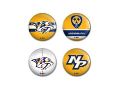 Nashville Predators placka Button 4 Pack