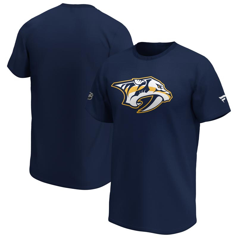 Nashville Predators pánské tričko Iconic Primary Colour Logo Graphic