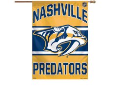 Nashville Predators vlajka Wordmark Single-Sided Vertical