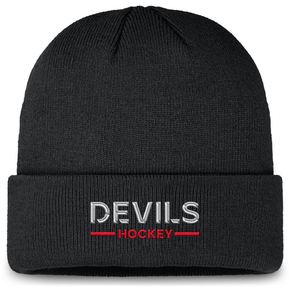 New Jersey Devils zimní čepice Authentic Pro A/Cap Cuffed