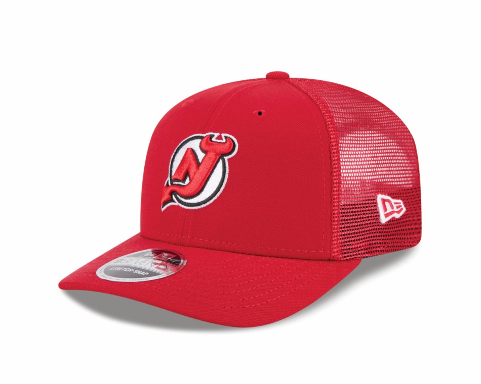 New Jersey Devils čepice baseballová kšiltovka NEW ERA 970SS SP26 red - New Jersey Devils kšiltovky, čepice, rukavice