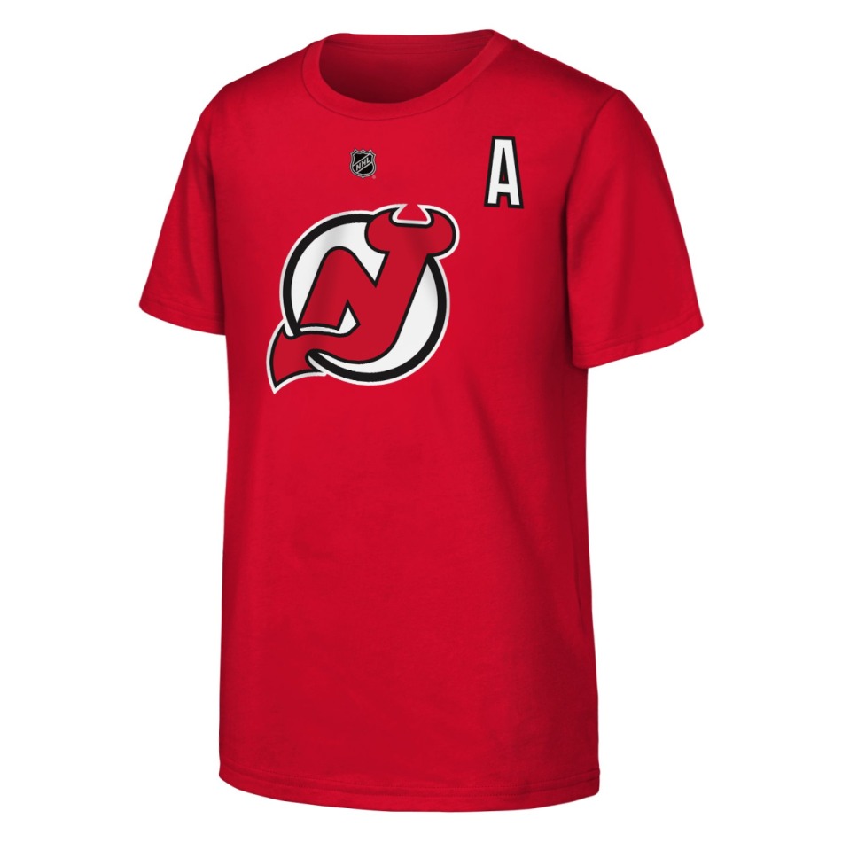 New Jersey Devils dětské tričko Ondřej Palát Flat Alt.Captains N&N Ss