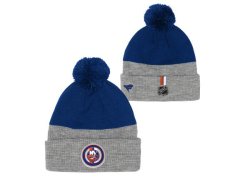 New York Islanders dětská zimní čepice Draft Cuffed Beanie With Pom
