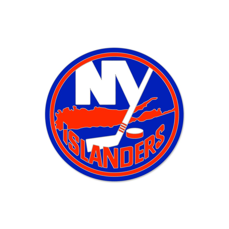 New York Islanders odznak Enamel Pin Jewelry Card - New York Islanders ostatní suvenýry