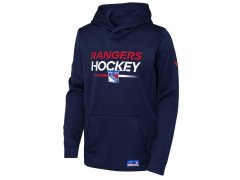 New York Rangers dětská mikina s&nbsp;kapucí Authentic Pro Hoodie Po Hood