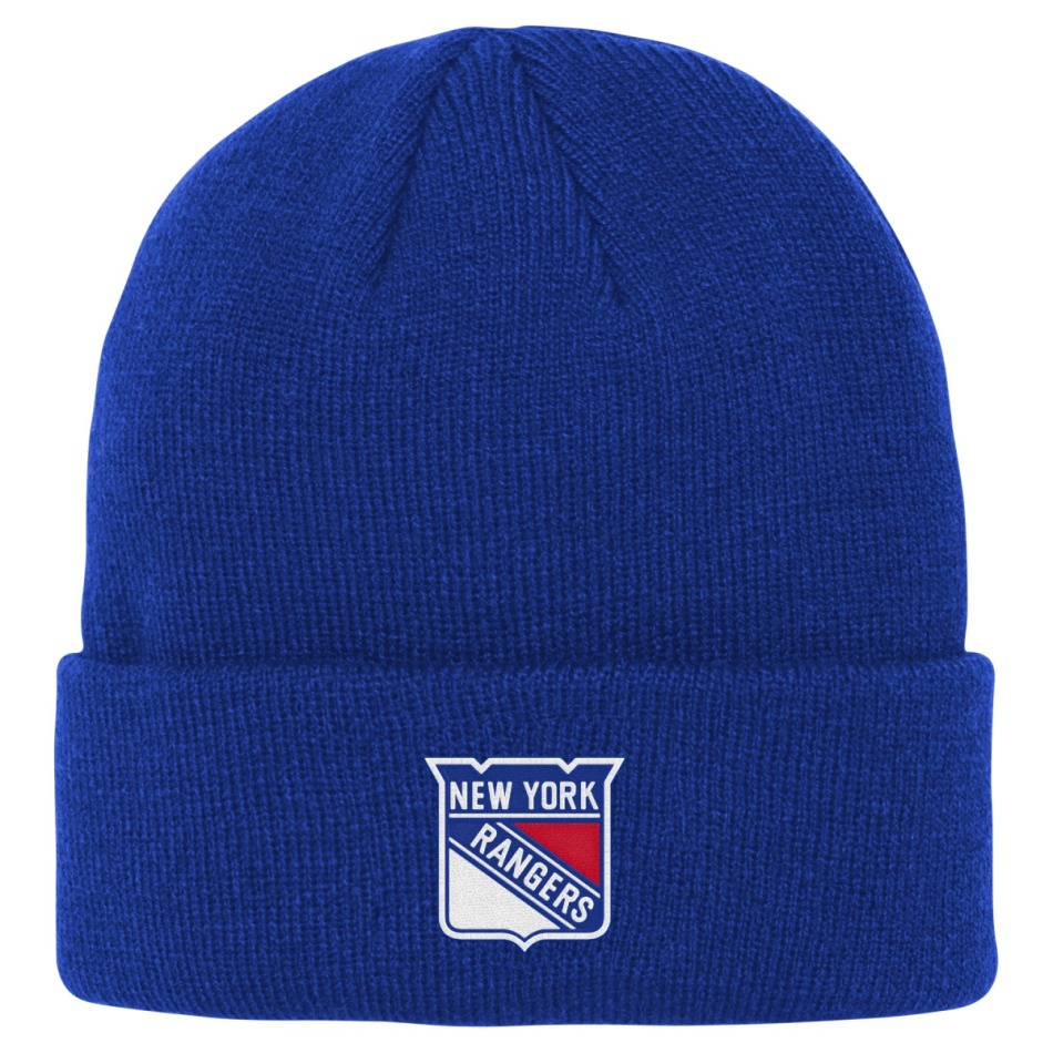 New York Rangers dětská zimní čepice Cuffed Knit - New York Rangers dětské oblečení