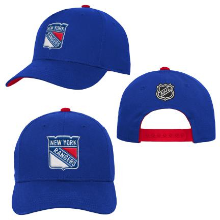New York Rangers dětská čepice baseballová kšiltovka Precurved Snap
