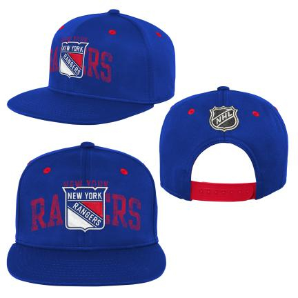 New York Rangers dětská čepice flat kšiltovka Life Style Printed Snapback - New York Rangers dětské oblečení