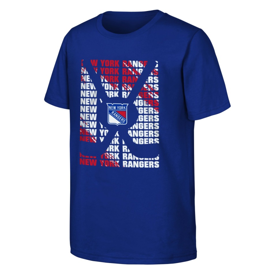 New York Rangers dětské tričko Box Ss Ctn Tee - New York Rangers dětské oblečení