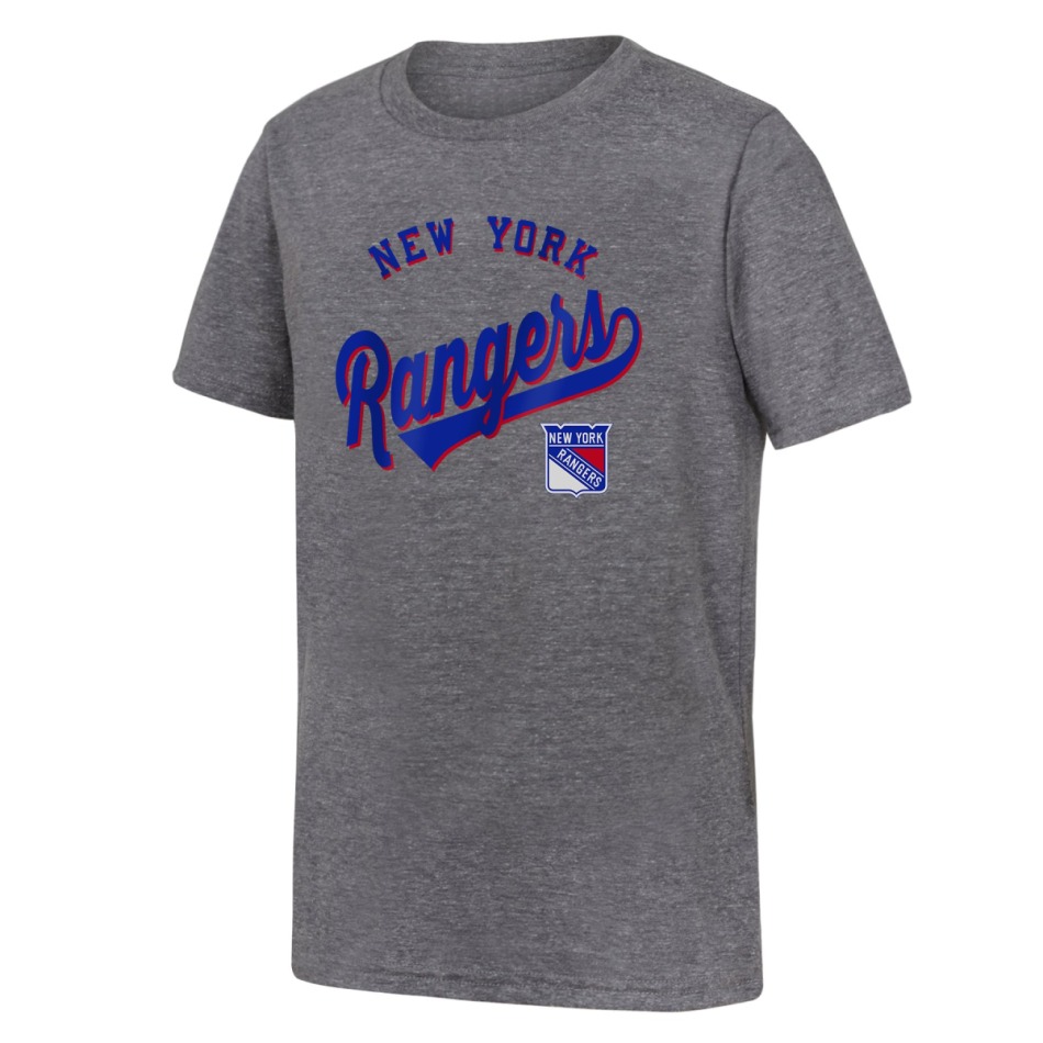 New York Rangers dětské tričko Classic Ss Triblend Tee - New York Rangers dětské oblečení
