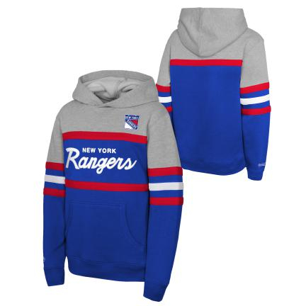 New York Rangers dětská mikina s&nbsp;kapucí Head Coach Hoody - New York Rangers dětské oblečení