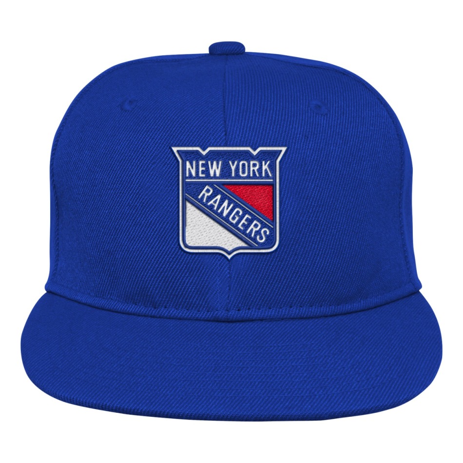 New York Rangers dětská čepice flat kšiltovka Logo Flatbrim Snapback - New York Rangers dětské oblečení