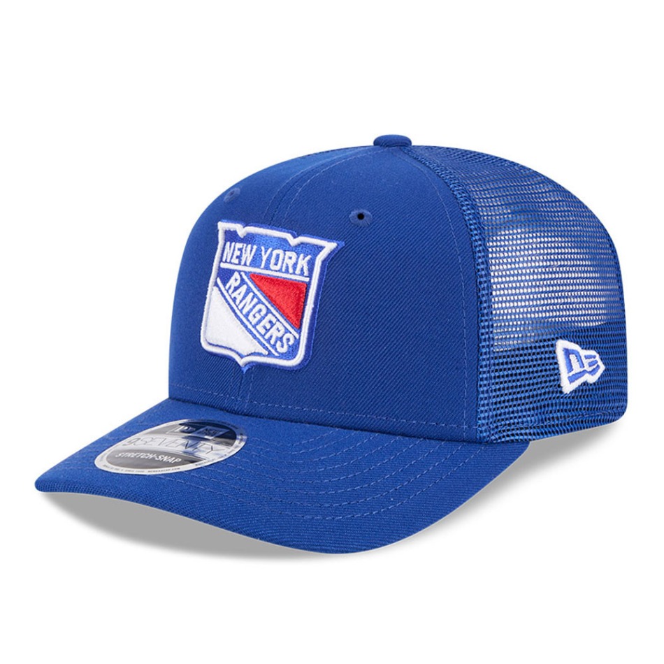New York Rangers čepice baseballová kšiltovka NEW ERA 970SS SP26 blue - New York Rangers kšiltovky, čepice, rukavice