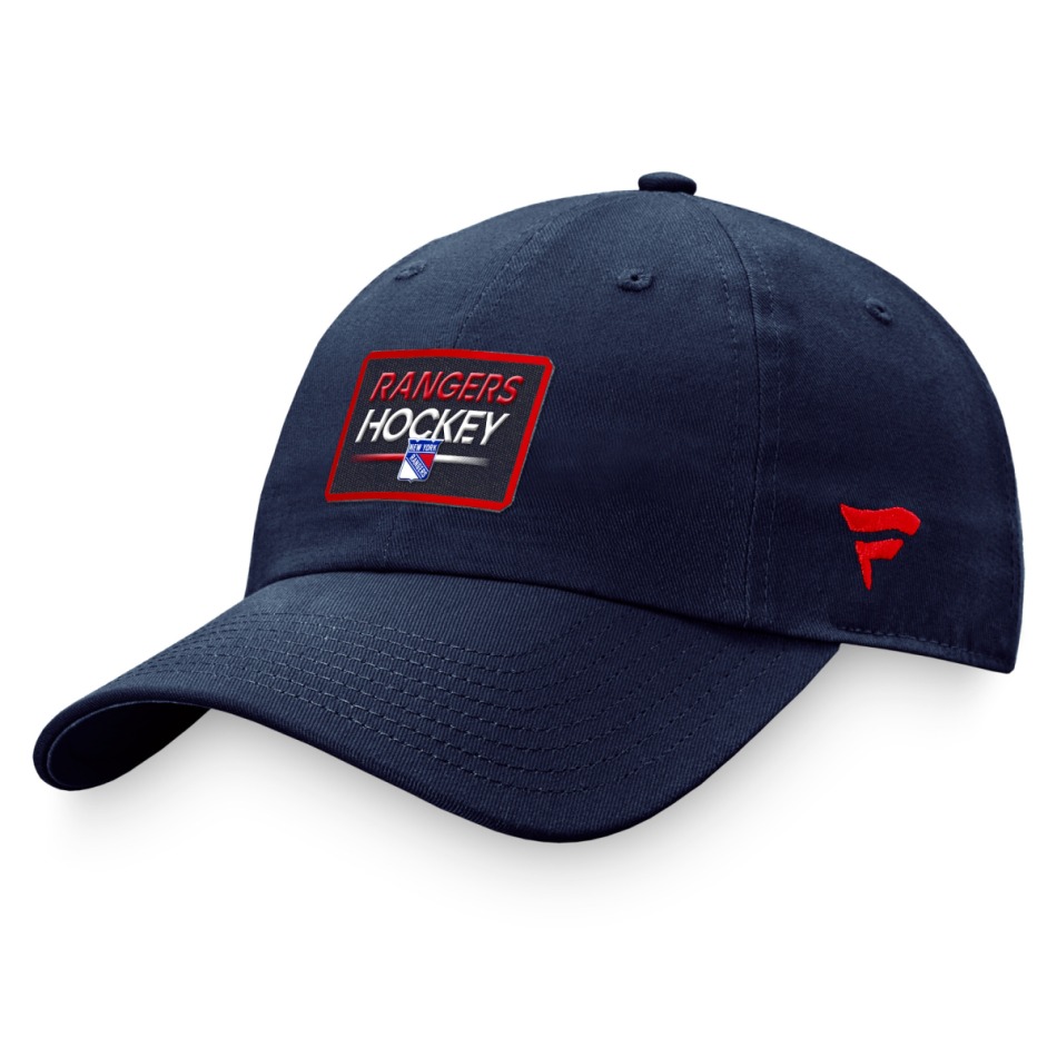 New York Rangers čepice baseballová kšiltovka Authentic Pro Prime Graphic Unstructured Adjustable navy - New York Rangers kšiltovky, čepice, rukavice