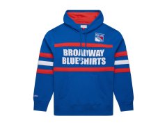 New York Rangers pánská mikina s&nbsp;kapucí Head Coach Hoodie Current Logo blue