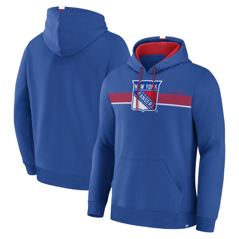 New York Rangers pánská mikina s kapucí Wrist Shot