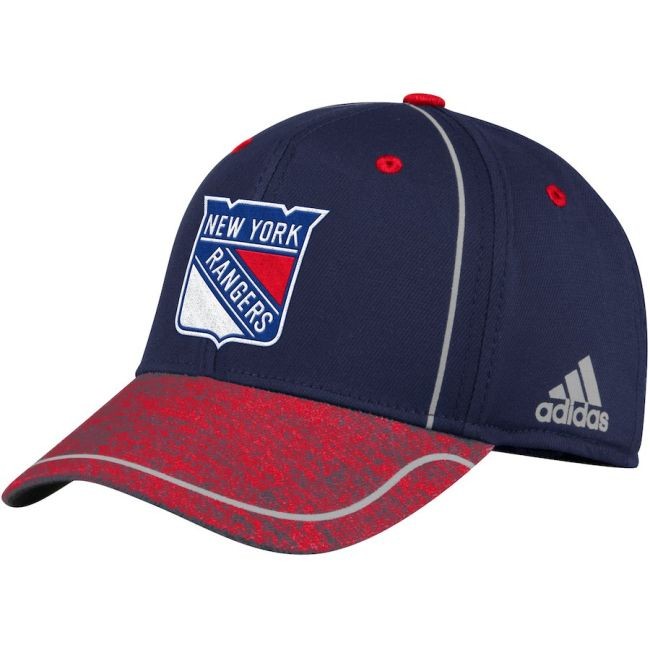 Kšiltovka Adidas Alpha Flex NYR - New York Rangers NHL kšiltovky