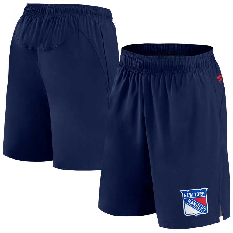 New York Rangers pánské kraťasy Authentic Rinkside Performance