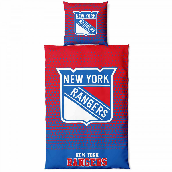 New York Rangers povlečení na jednu postel Dots - New York Rangers povlečení, ručníky, deky