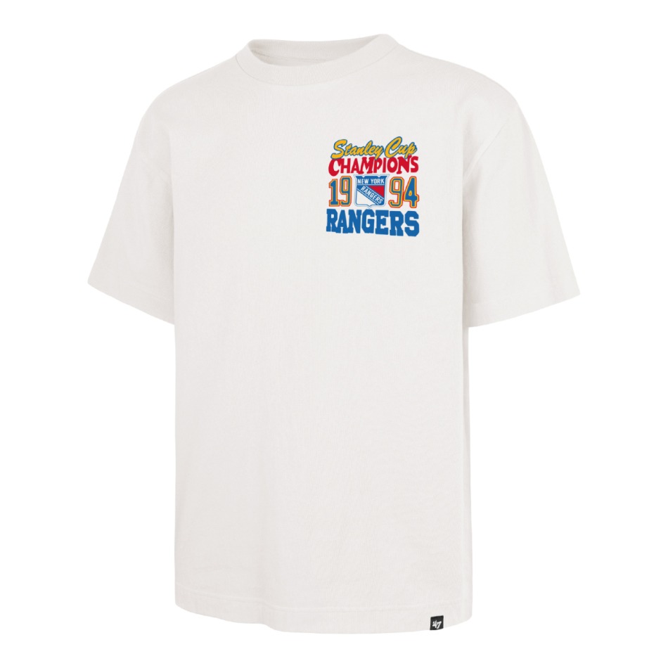 New York Rangers pánské tričko Starside 47 Foundation Tee white