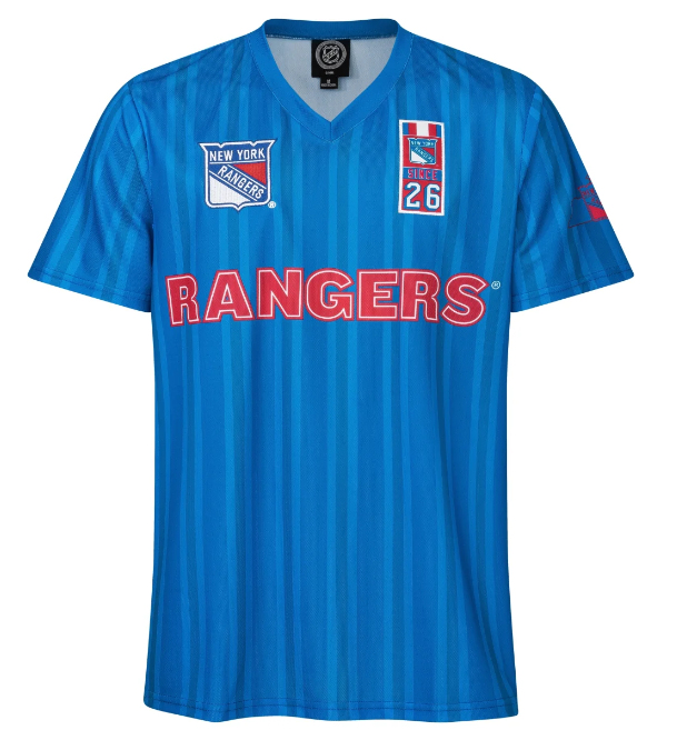 New York Rangers pánské tričko Soccer Style Jersey - New York Rangers trička, polo trička, košile