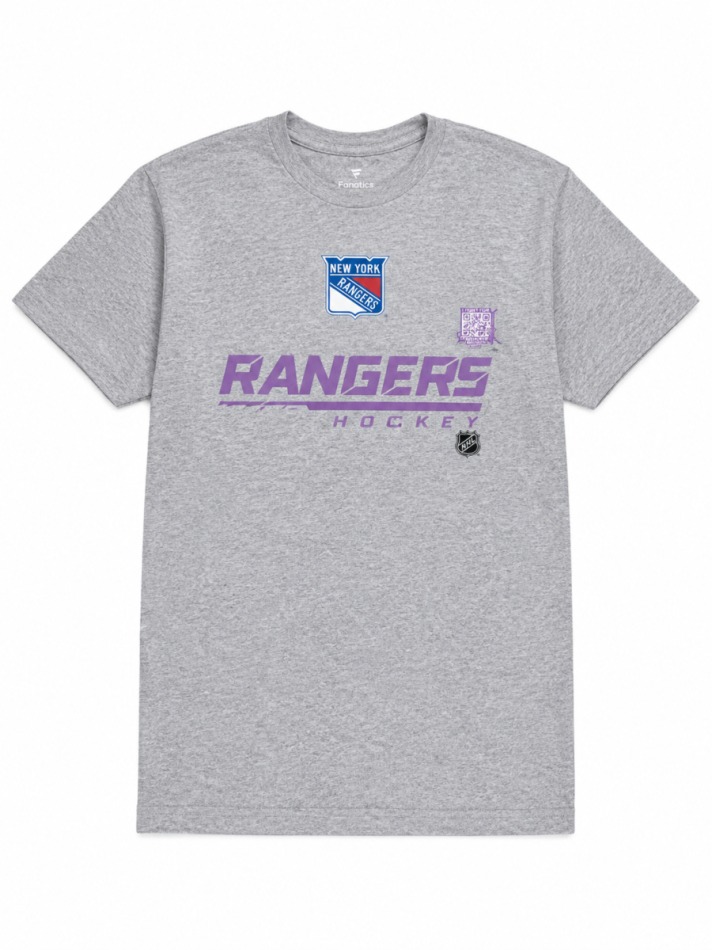 New York Rangers pánské tričko NHL Hockey Fights Cancer - New York Rangers trička, polo trička, košile