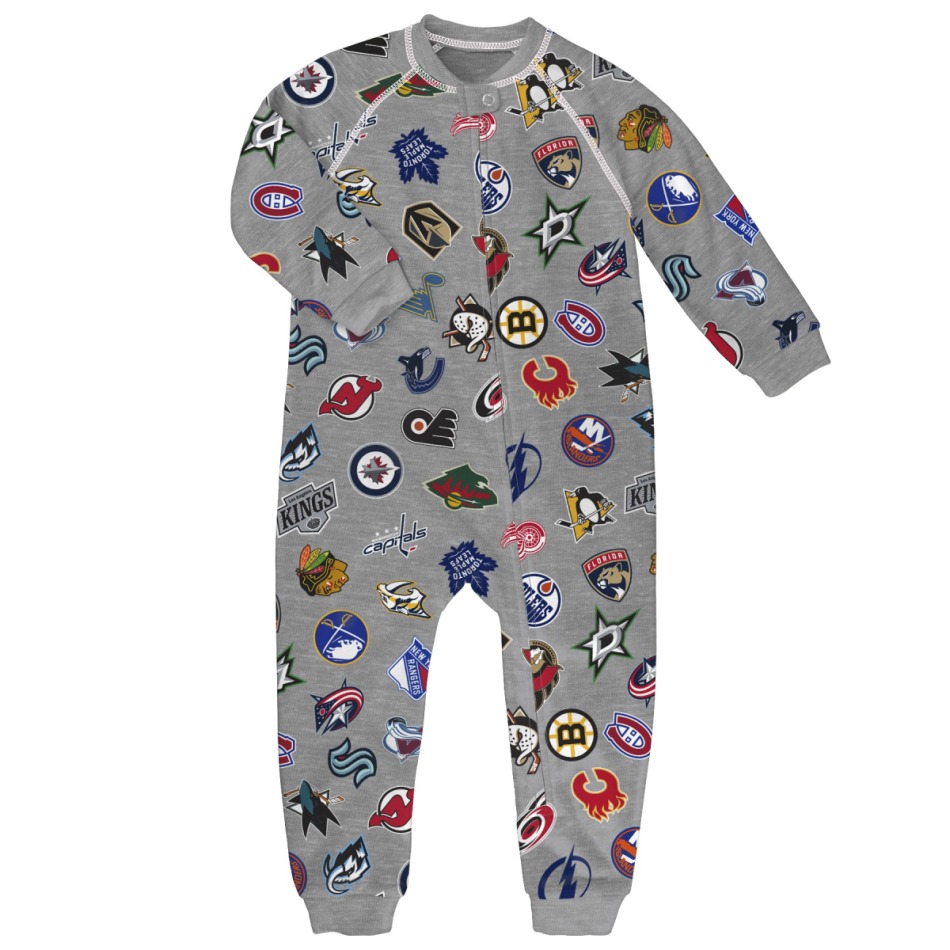 NHL produkty dětský overálek Raglan Zip Up Coverall - NHL produkty dětské oblečení
