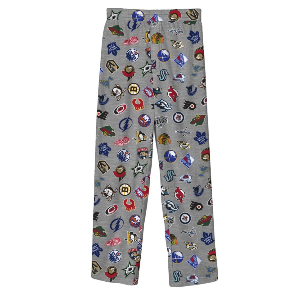 NHL produkty dětské pyžamové kalhoty NHL All Over Printed Pant - NHL produkty dětské oblečení