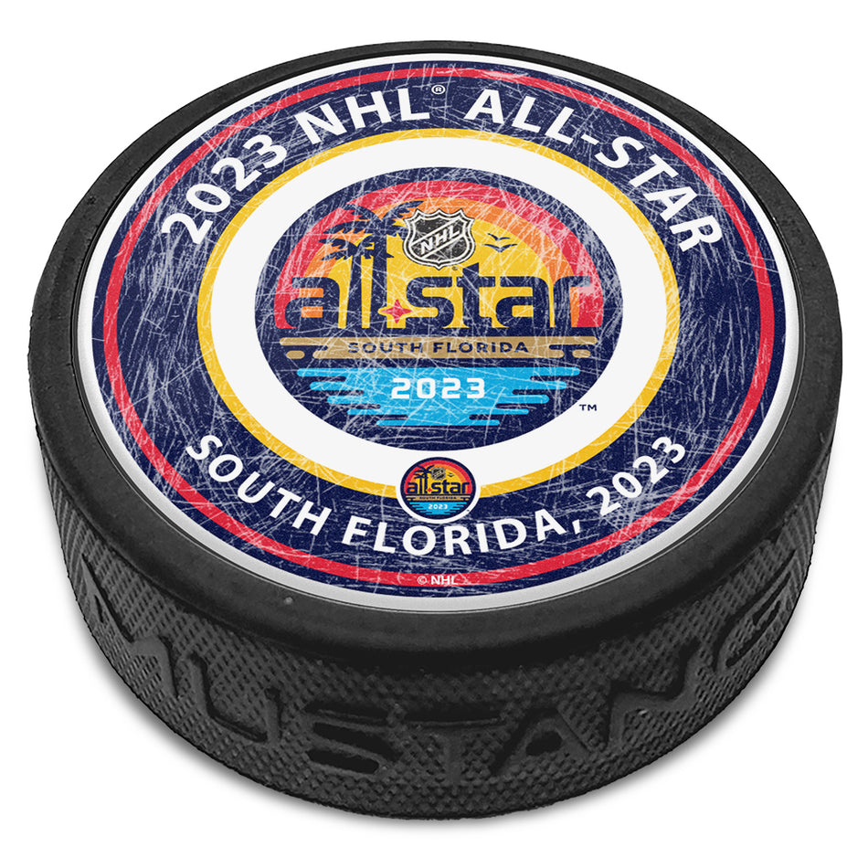 NHL produkty puk 2023 All Star - Center Ice - NHL produkty hokejové vybavení
