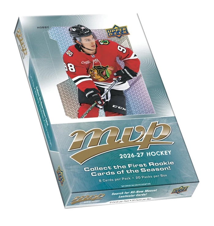 Hokejové karty NHL 2026-27 Upper Deck MVP Hockey Hobby Box