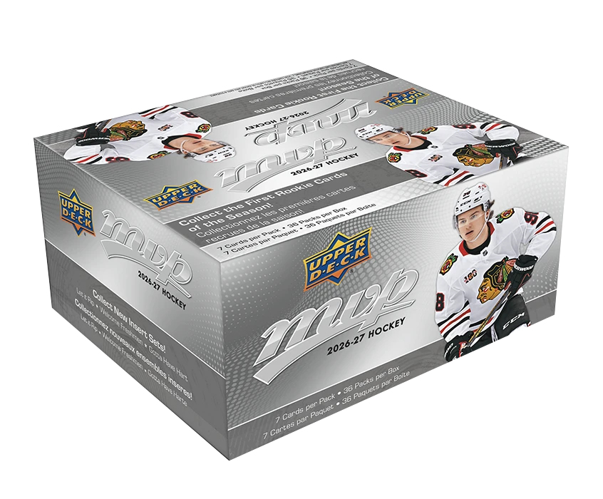 Hokejové karty NHL 2026-27 Upper Deck MVP Hockey Retail Box - NHL produkty ostatní suvenýry