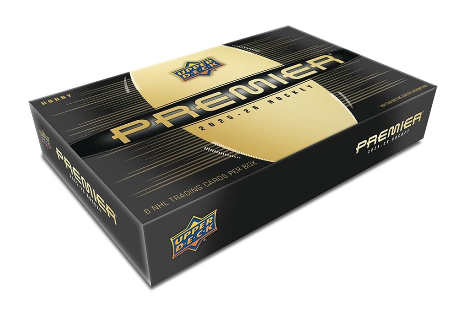 NHL produkty hokejové karty NHL 2025-26 Upper Deck Premier Hockey Hobby Box - NHL produkty ostatní suvenýry