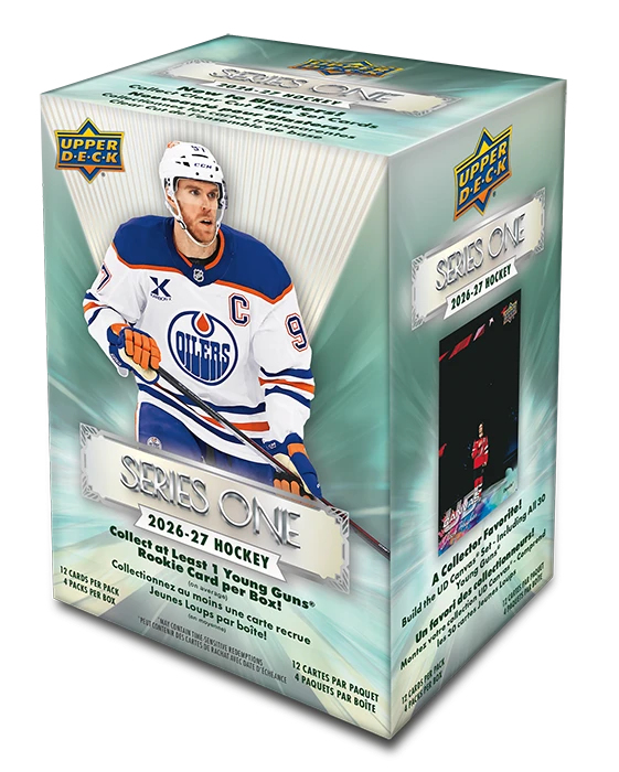 Hokejové karty NHL 2026-27 Upper Deck Series 1 Hockey Blaster Box - NHL produkty ostatní suvenýry
