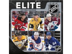 NHL produkty kalendář Elite 2025 Wall Calendar