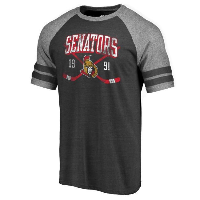 Tričko Line Shift Tri-Blend Ottawa - Ottawa Senators Trička