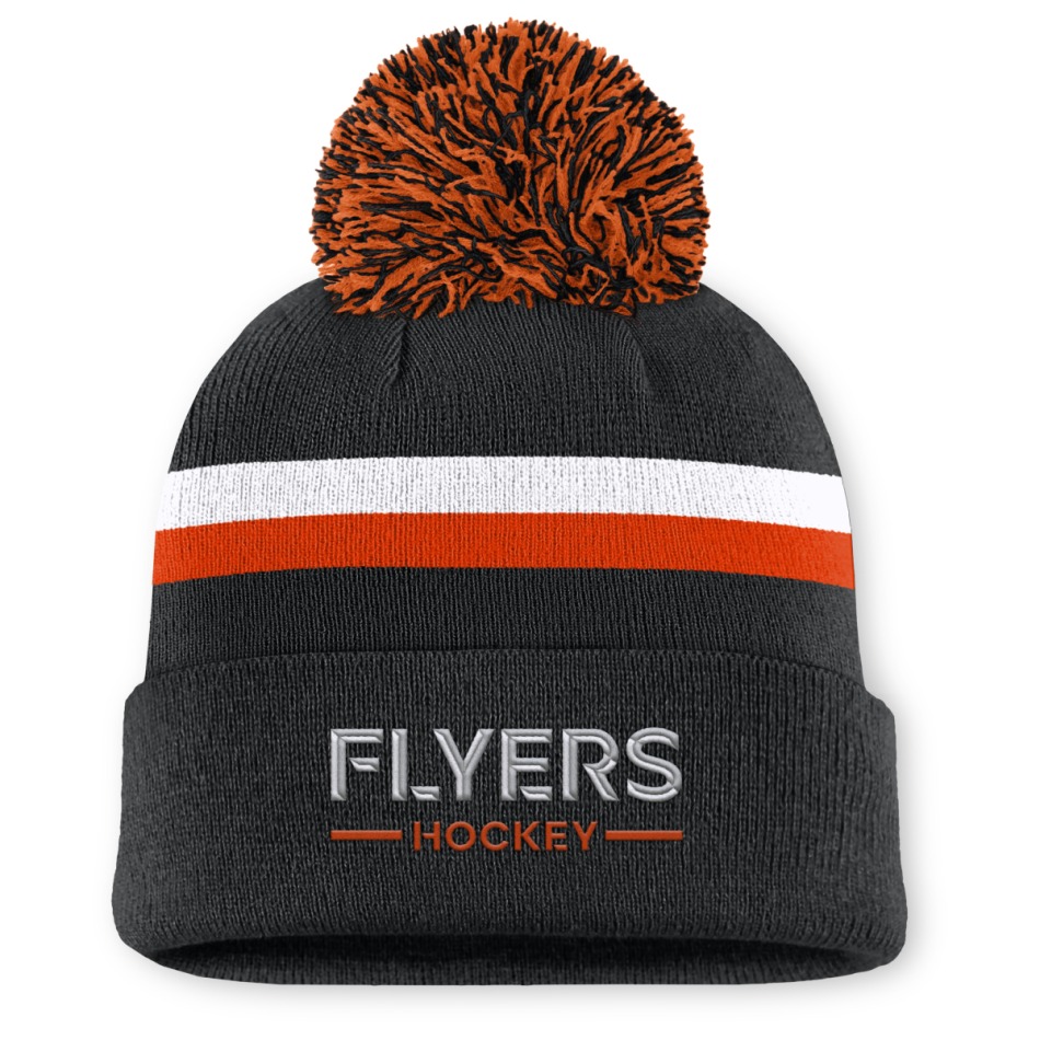 Philadelphia Flyers dámská zimní čepice Authentic Pro W/Cap Cuffed Pom Beanie - Philadelphia Flyers dámské oblečení