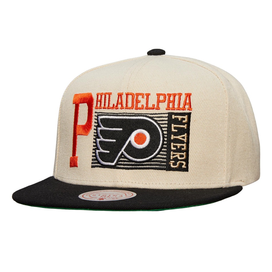 Philadelphia Flyers čepice flat kšiltovka Speed Zone Snapback Vntg - Philadelphia Flyers kšiltovky, čepice, rukavice