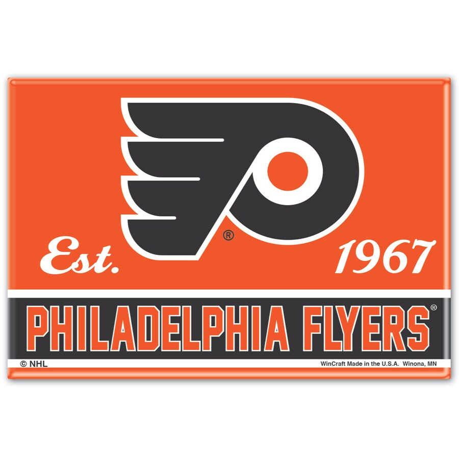Philadelphia Flyers magnetka logo - Philadelphia Flyers ostatní suvenýry