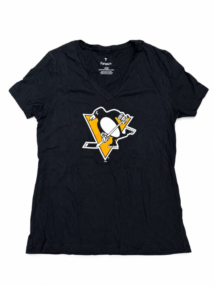 Dámské tričko Pittsburgh Penguins NHL Primary Logo Shirt - Pittsburgh Penguins dámské oblečení