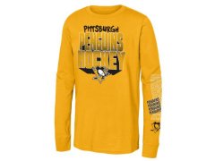 Pittsburgh Penguins dětské tričko s&nbsp;dlouhým rukávem Stand Out Ls Ctn