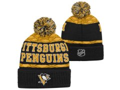 Pittsburgh Penguins dětská zimní čepice Puck Pattern Cuffed Pom