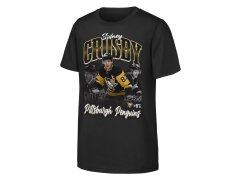 Pittsburgh Penguins dětské tričko Sidney Crosby #87 NHL Triple Pic Player Short Sleeve Cotton