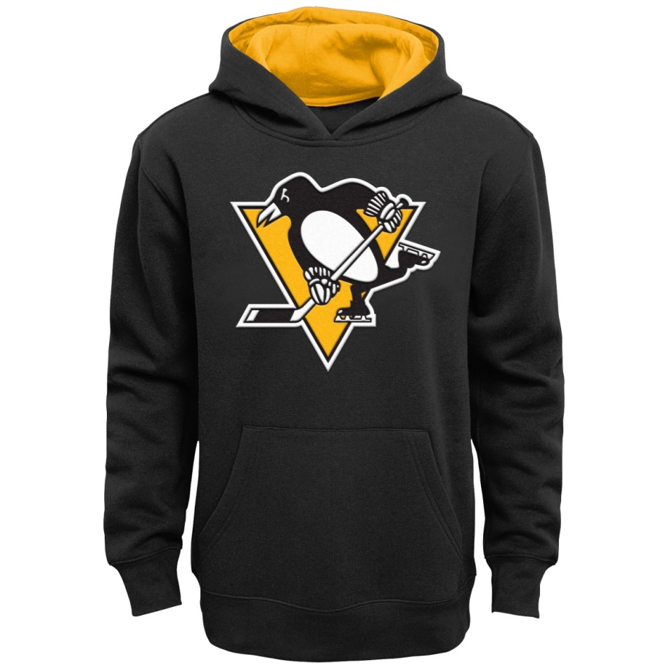 Pittsburgh Penguins dětská mikina s&nbsp;kapucí Prime Po Flc Hood Home - Pittsburgh Penguins dětské oblečení