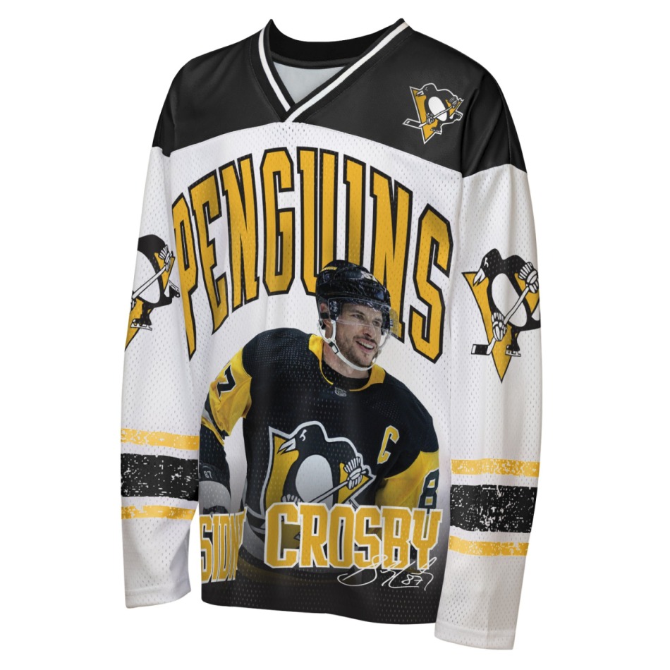 Pittsburgh Penguins dětské tričko NHL Player Polyester Top - Pittsburgh Penguins dětské oblečení