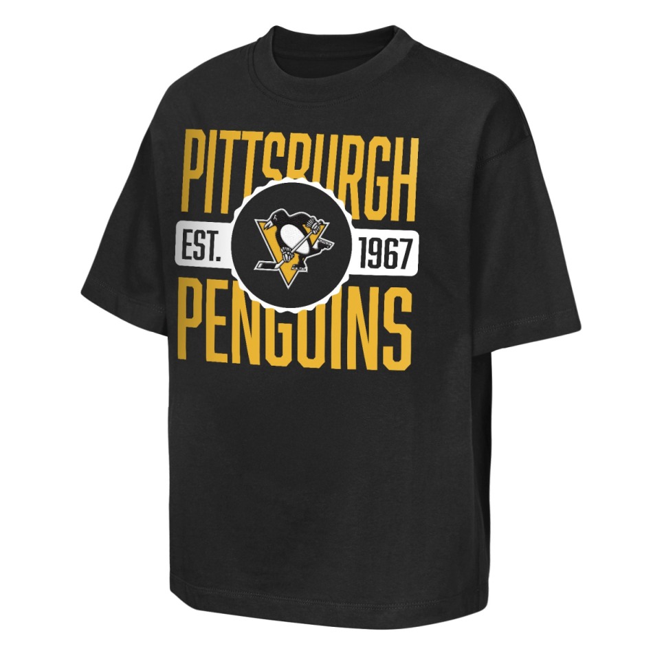 Pittsburgh Penguins dětské tričko NHL Shot Speed Short Sleeve Elevated - Pittsburgh Penguins dětské oblečení