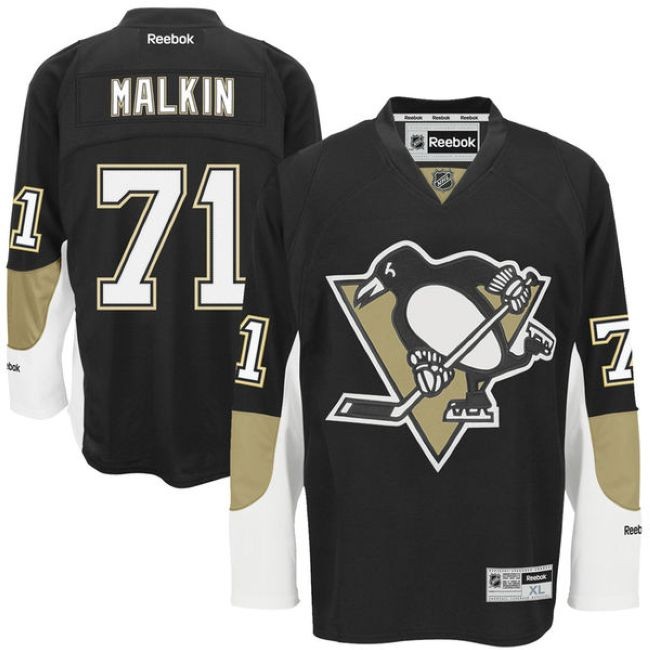 Dres Evgeni Malkin 71 Premier Jersey Home (2007-2015) Pittsburgh - Pittsburgh Penguins Dresy